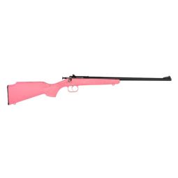 CRICKETT RIFLE G2 22LR PINK, SYNTHETIC/GOLD WEB BLUED