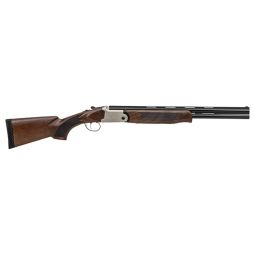 CRICKETT O/U FIELD 20GA 3" 20", WALNUT SILVER ENGRAVED