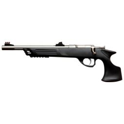 CRICKETT PISTOL 22WMR, STAINLESS BLACK SYTH THREADED