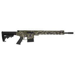 GLFA AR10 RIFLE 308 WIN 18", NIT 10RD PURSUIT GREEN CAMO