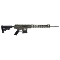 GLFA AR10 RIFLE 6.5CM 20" S/S, BBL 10-SHOT OD GREEN