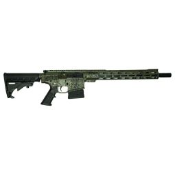 GLFA AR10 RIFLE 308 BUNDLE 16", W/ 5 KNIVES LICHEN GREEN