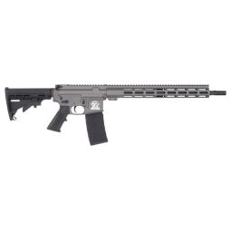 GLFA AR15 LEFT HAND RIFLE 223, WYLDE 16" NIT BBL TUNGSTEN
