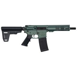 GLFA AR15 PISTOL W/BRACE 223, WYLDE 7.5" NIT CHARCOAL GREEN
