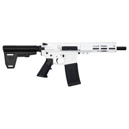 GLFA AR15 PISTOL W/BRACE 223, WYLDE 7.5" BBL NITRIDE WHITE