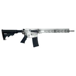 GLFA AR15 BATTLEWORN 223 WYLDE, 16" S/S BBL ALUMINUM FINISH