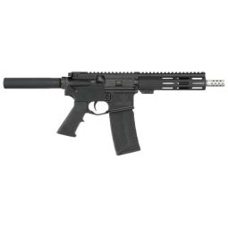 GLFA AR15 PISTOL 223 WYLDE, 7.5" STAINLESS BBL BLACK