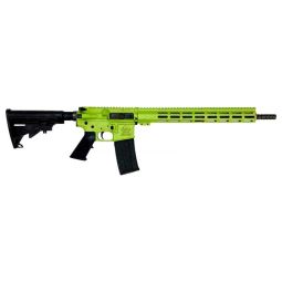 GLFA AR15 SPLATTER 223 WYLDE, 16" NIT BBL ZOMBIE GREEN