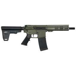 GLFA AR15 PISTOL 300 AAC 7.5", W/ BRACE NITRIDE BBL OD GREEN