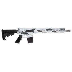 GLFA AR15 450 BUSHMASTER, 18" S/S BBL PURSUIT SNOW CAMO