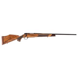 WEATHERBY MARK V DELUXE, VARMINTMASTER 22CM BLUE/WALNUT