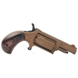 NAA MINI-REVOLVR 22WMR 1-5/8", BOOTLEGGER BRONZE WALNUT