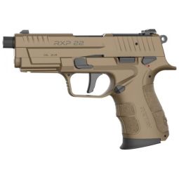 RETAY USA RXP22 22LR PISTOL, 2-13RD MAGS THREADED FDE