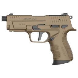 RETAY USA RXP22 22LR PISTOL, 2-13RD MAGS THREADED FDE