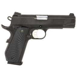 TISAS 1911 CARRY B45B 45ACP, 4.25" G10 2-8RD BLACK CERAKOTE