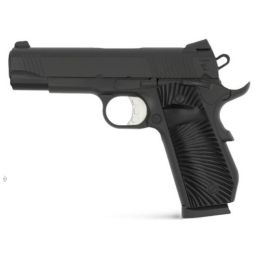 TISAS 1911 CARRY B45B 45ACP, 4.25" G10 2-8RD BLACK CERAKOTE