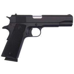 TISAS 1911A1 SERVICE 45ACP, 5" BBL CERAKOTE 7RD BLACK