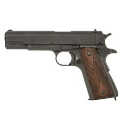 TISAS 1911A1 US ARMY 9MM, 5" BBL 7RD WOOD GRIP/BLACK