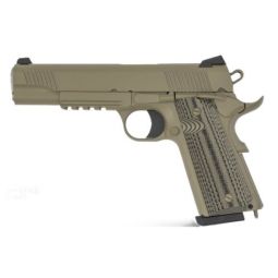 TISAS 1911 RAIDER 9MM, 5" BBL G10 W/ RAIL 2-9RD FDE