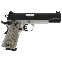 TISAS 1911 D10 FO 10MM, 5" BBL SS/BLACK 2-8RD MAGS