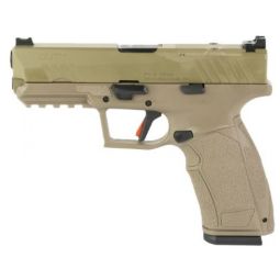 TISAS PX-9DFDE 9MM PISTOL, 4.1" BBL 18/20RD ORD FDE