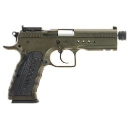 TANFOGLIO TACTICAL PRO 10MM, 4.9" 17/20RD STEEL THREADED