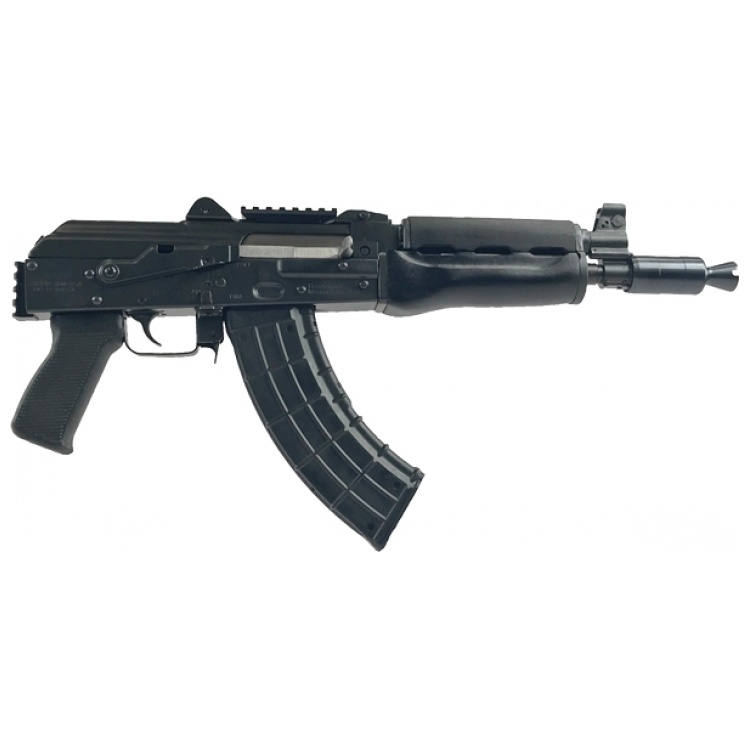 ZASTAVA ZPAP92 PISTOL 7.62X39, 30RD BLUED/WOOD BOOSTER RAILS: MGW