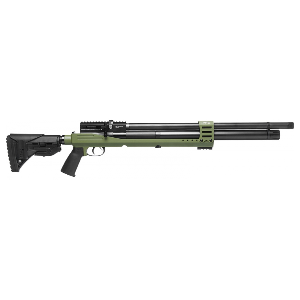 JTS AIRACUDA PCP .25 CAL, ALUMINUM CHASSIS 2-10RD GREEN: MGW