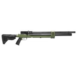 JTS AIRACUDA  PCP .25 CAL, ALUMINUM CHASSIS 2-10RD GREEN