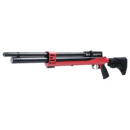 JTS AIRACUDA  PCP .25 CAL, ALUMINUM CHASSIS 2-10RD RED