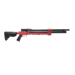 JTS AIRACUDA  PCP .25 CAL, ALUMINUM CHASSIS 2-10RD RED