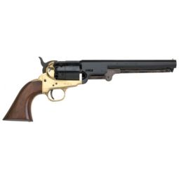 E.M.F. 1851 NAVY BRASS 44 CAL, 7.5" OCTAGON BLUED WALNUT
