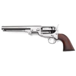 E.M.F. 1851 NAVY YANK SAO, 36 CAL 7.5" OCT SILVER WALNUT