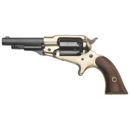 E.M.F. 1863 REMINGTON BRASS, POCKET 31 CAL 3.5" OCT WALNUT