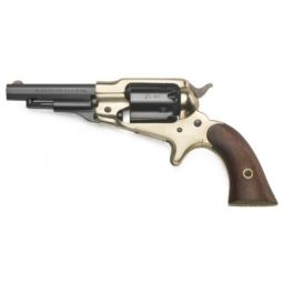 E.M.F. 1863 REMINGTON BRASS, POCKET 31 CAL 3.5" OCT WALNUT