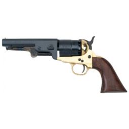 E.M.F. 1851 NAVY BRASS SHERIFF, 44 CAL 5.5" BLUED WALNUT