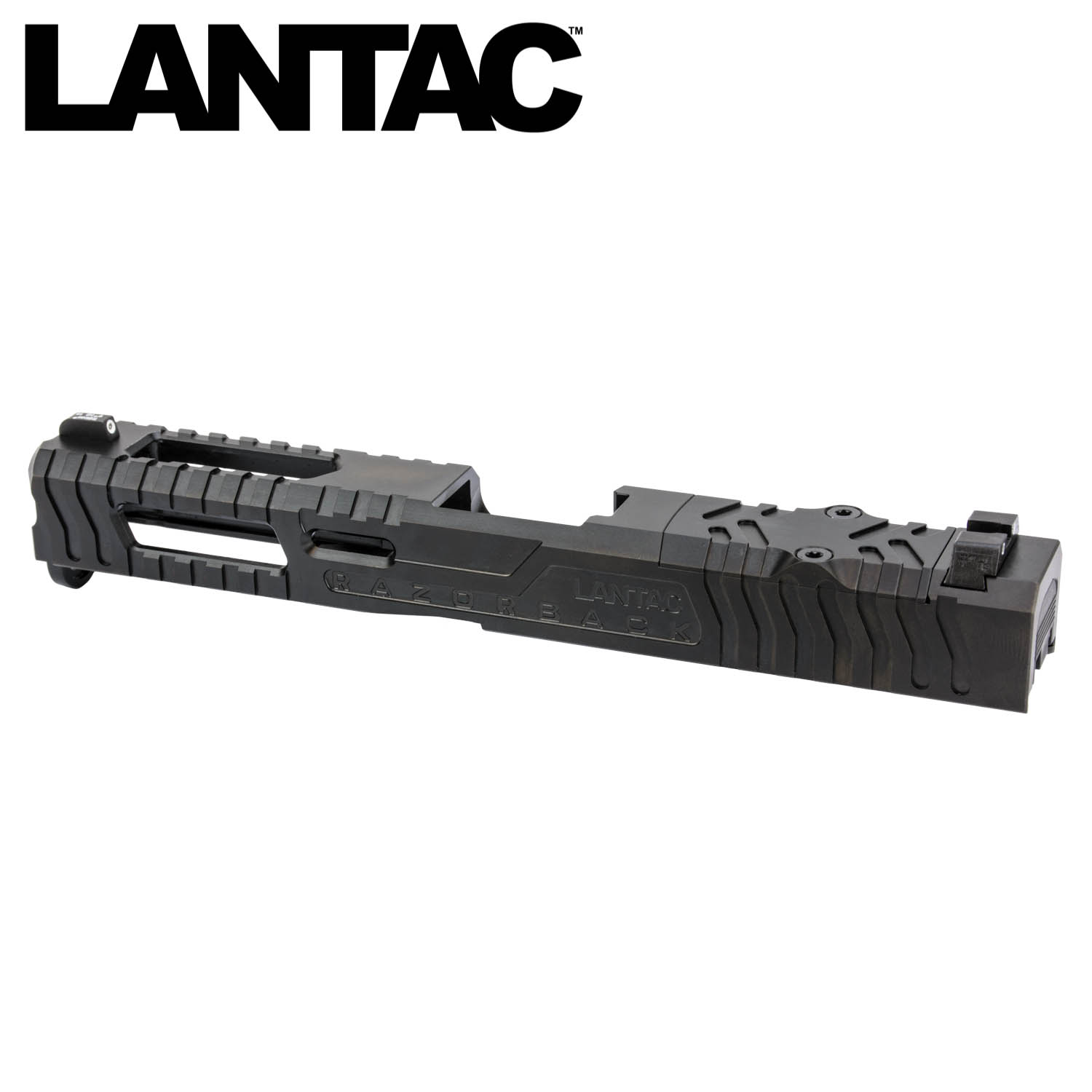 Lantac Razorback Glock 17 Gen1-3 Light Slide: MGW