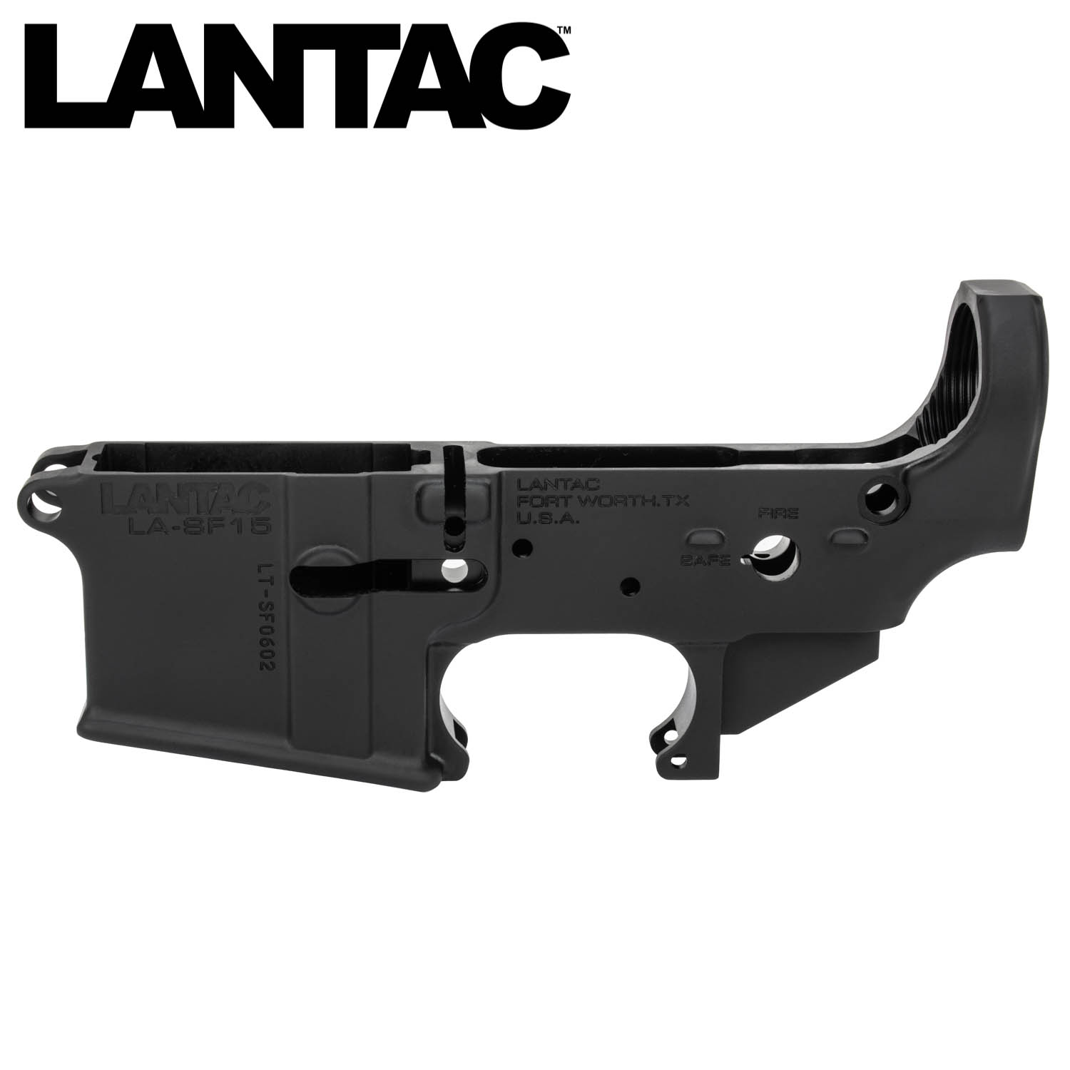 Lantac SF15 Forged Lower Stripped Receiver, 5.56mm/.223/300