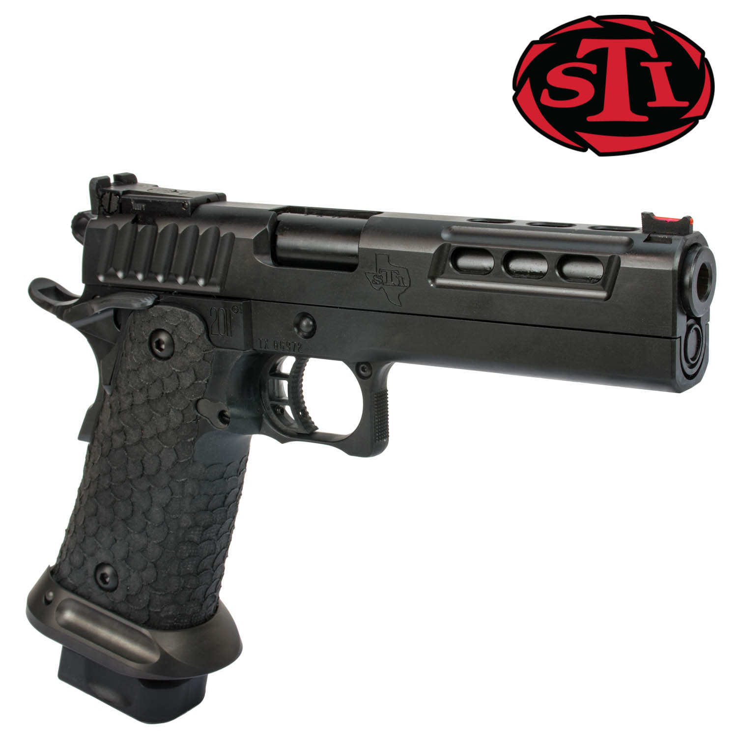 STI International DVC Limited Blackout Pistol, 5.0