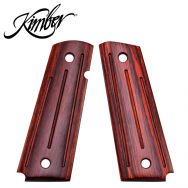 Kimber 1911 Full Size Slim Grips, Rosewood Ball Milled