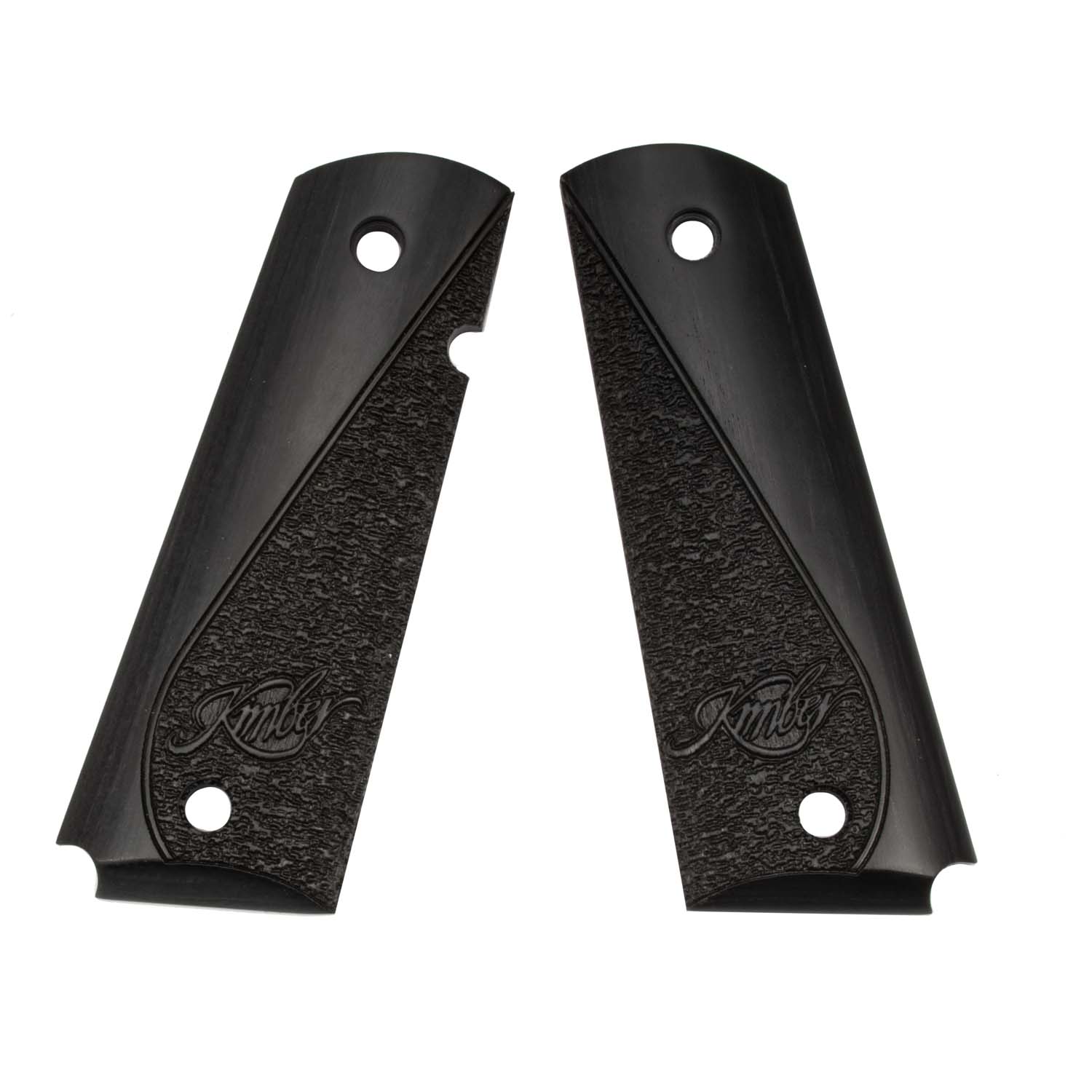 Smooth Hardwood Grip For Colt 1911 Full Size Kimber