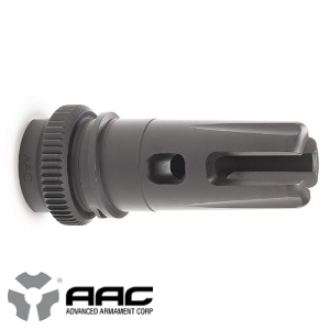トイガン AAC Backout Flash Hider 1/2-28 Advanced Armament AAC Blackout Flash Hider Non-Silencer 9mm