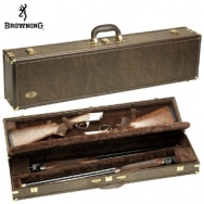 Browning Traditional Over/Under Two Gun Classic Brown Gun Case