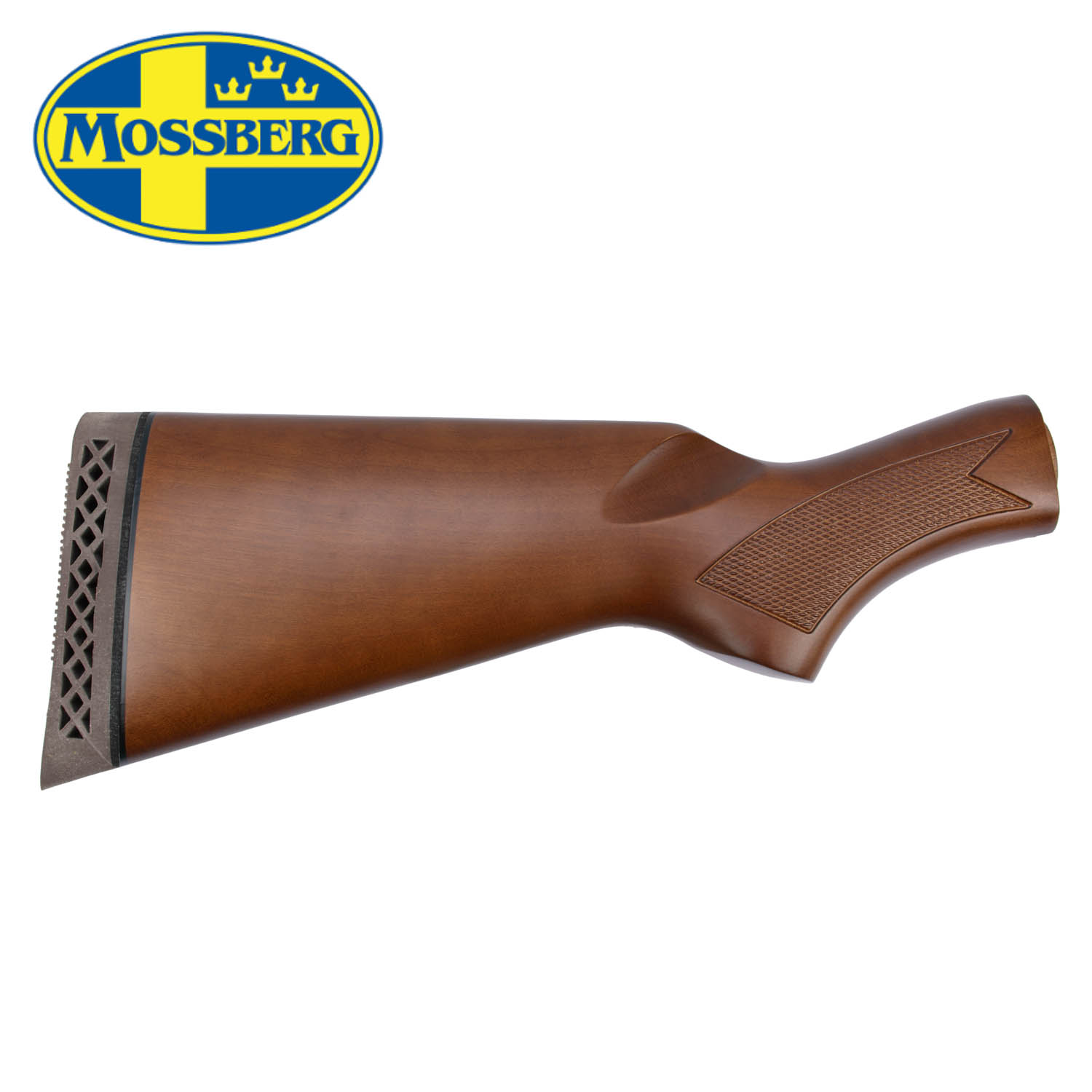 Mossberg 500 Wood Stock 12 Gauge Satin Mgw