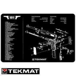 1911 Gun Cleaning Mat
