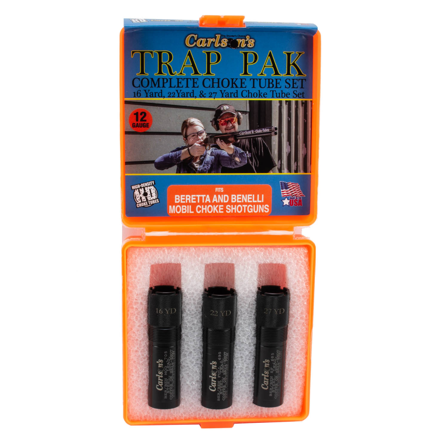 Carlson's Trap Pack Choke Tube Set, 12ga. Benelli/Beretta Mobil: MGW
