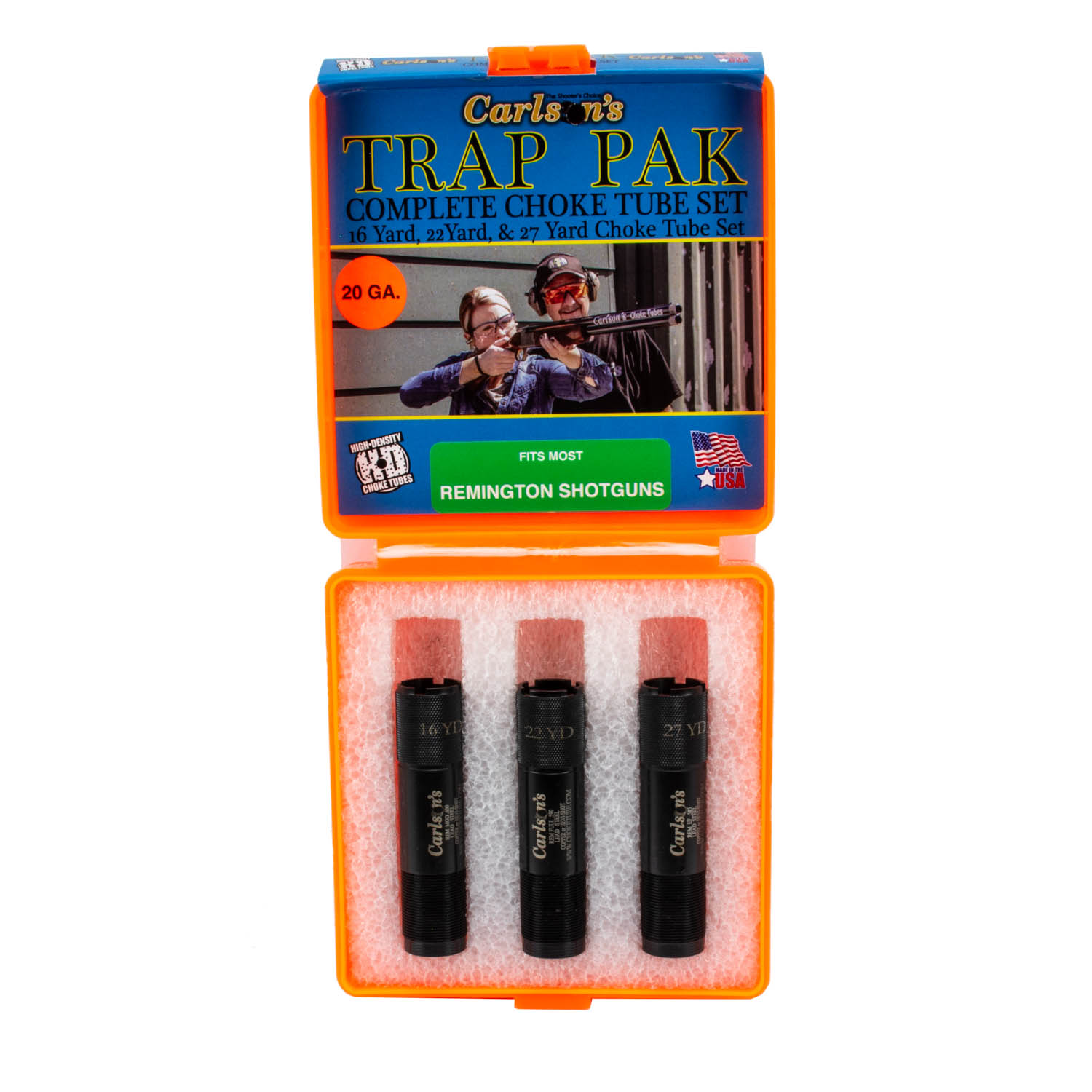 Carlson's Trap Pack Choke Tube Set, 20ga. Remington Remchoke: MGW