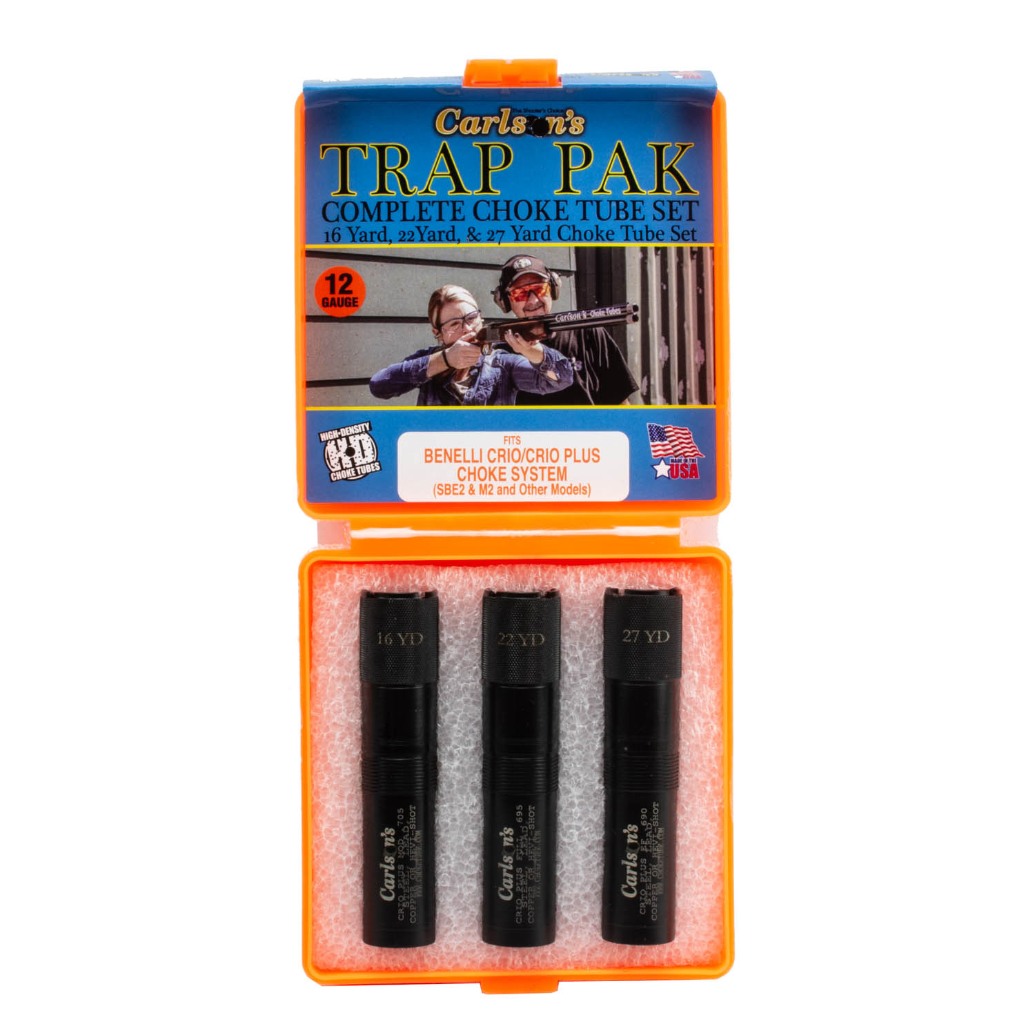 Carlson's Trap Pack Choke Tube Set, 12ga. Benelli Crio/Crio Plus: MGW