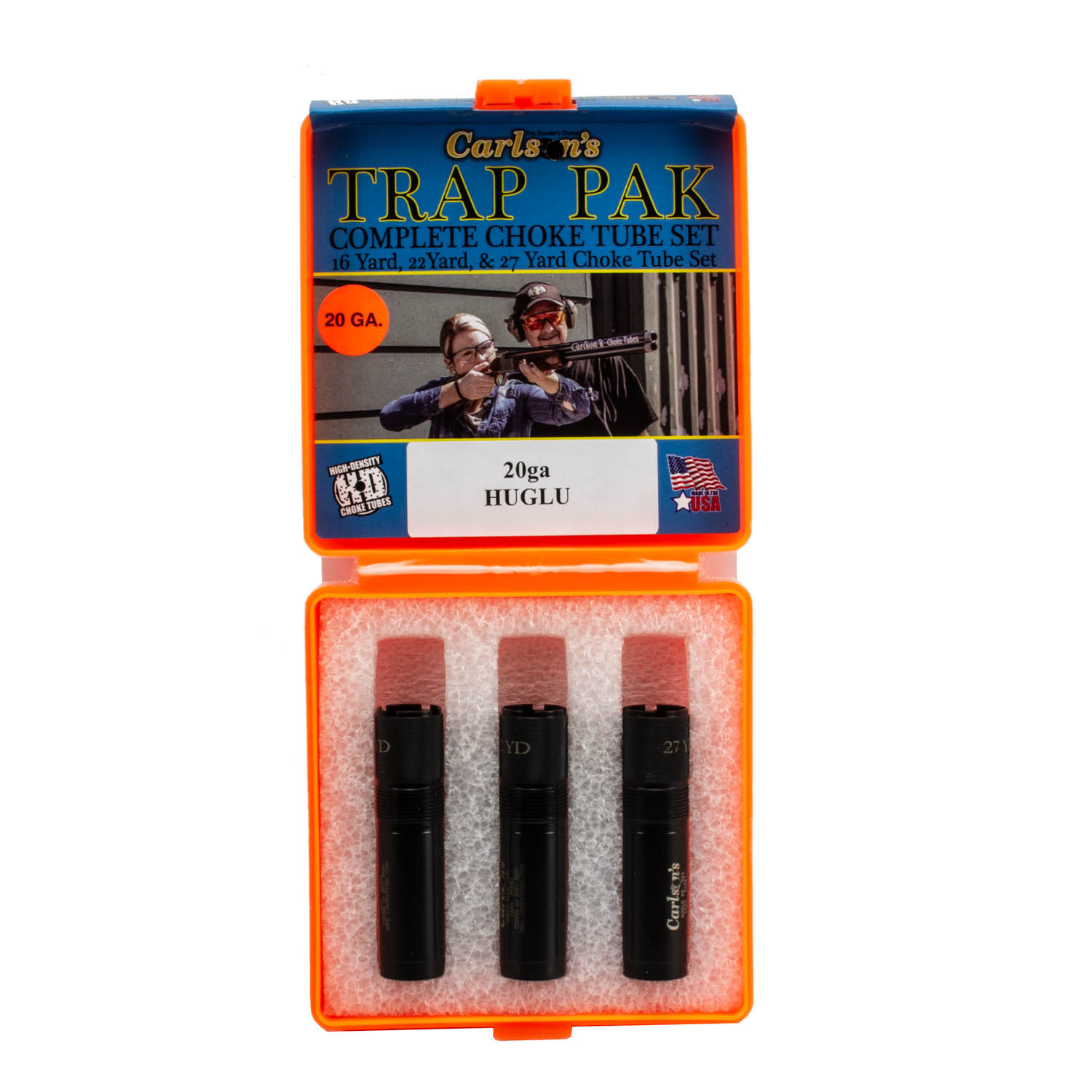 Carlson's Trap Pack Choke Tube Set, 20ga. Huglu: MGW