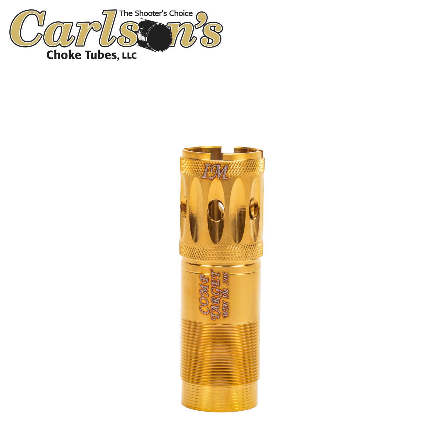 Carlson's Ported Gold Competition Target Choke, 12ga